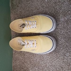 Yellow vans